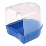 Hanging Bird Bath Cube Parrots Bathtub Bath Shower Box Cage Accessory for Little Bird Canary Budgerigar Cockatiel Lovebird