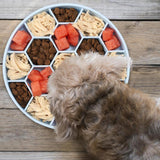 Silicone Slow Feeder Dog Bowls Silicone Slow Feeder Dog Bowl With Hexagonal Honeycomb Dog Food Bowls Dog Plates For