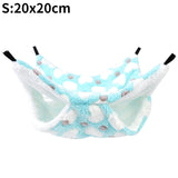 Soft Small Animal Bed Nest Thick Warm Bed Guinea Pig Chinchilla Rat Rabbit Bed Cage Nest House Breathable Cushion Sleeping Mat