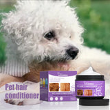 50ml Pet Hair Conditioner Pet Hair Cleaning Care Pet Non-knotted Pet Hair Care Cream Cat Dog Soft Hair Conditioning Oil Cream
