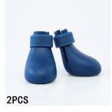 Dog Shoes Silica Gel Dog Socks Anti Slip Waterproof Rubber Dog Boots Outdoor Puppy Accessories Zapatos Perro Pet Items