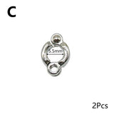 2Pcs Pet Birds Training Leash Rings Clip Parrot Flying Accessory Pigeon Leg Ring Bird Supplies Opening Foot Ring Accessories