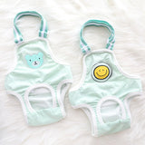 Dog physiological pants for female dog washable teddy pants changing pad menstrual pants pet diapers dog clothes