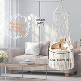 Big 40x120cm Cat Hammock Window Macrame Cute Pet Cat Beds Cat House Tent Kitten Cat Accessories with Cat Toys Collars Balls