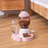 7 STY Pet Cat Bowl for Dog Food Automatic Feeder Bowls 2 L Dogs Feeding Drinking Fountain 600ml Waterer Kitten Slow Feeder Puppy