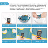 Dog Cooling Vest Puppy Shirt Summer Cooling Harness For Dogs Adjustable Pet Mesh Reflective Vest Harnesses Quick Release