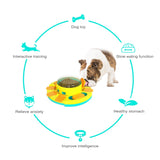 Dog Puzzle Toys Interactive Training Toy Improve Intelligence Healthy Stomach Slow Eating Anti Gulping Function Food Dispenser
