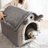 Dog Kennel Four Seasons Small Dog Winter Warm Cat Nest Dog House Dog Plush Bed Pet Supplies Dog Tent Dog House Pet Cushion