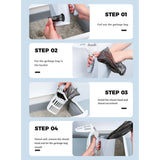 Cat Litter Scoop Integrated Detachable Deep Cat Litter Shovel with Built in Bag Holder,Cat Toilet Clean Tool with 15 Poop Bags
