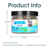100 % Natural Catnip Toys Interactive Organic Premium Canned Catnip Funny Cat Muti-function for Adult Cats Healthy Pet Supplies