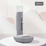 Pet Dog Water Dispenser Not Wet Mouth Automatic Water Dispenser Cats Dogs Water Dispenser Mobile Vertical Kettle Pet Supplies