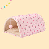 Warm Deep Cat Litter Winter Comfort Bed For Cats Fully Enclosed Cat House Sleeping Cat's House Cats Tunnel Bed Pet Accessories