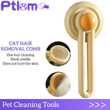Fried Egg Cat Hair Removal Comb Cat Brush Grooming Tool Needle Combs Dog Hair Comb Trimmer Cats Hair Cleaning Dematting Brush