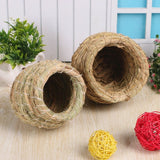 1PC Parrot Nest Straw Bird Nest Natural Handmade Warm Pigeon House  Bedroom Courtyard Bird Cages Supplies Bird Cage Accessories