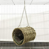 Pet Bed Lovely with Mat Breathable Natural Grass Hammock for Sleeping Bird  Hammock  Pet House