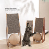 Cat Scratcher Board Detachable Cat Scraper Scratching Post for Cats Grinding Claw Climbing Toy Pet Cat Furniture Supplies