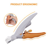 Professional Pet Nail Clipper Scissors LED Light Pet Dog Cat Nail Toe Claw Scissors  Nail Trimmer Animal Pet Supplies