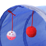 7 Color Funny Pet Cat Cave Tunnel Cat Play Rainbown Tunnel Brown Foldable 2 Holes Cat Tunnel Kitten Toy Bulk Toys Rabbit Tunnel