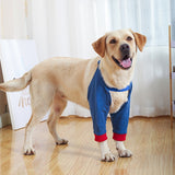 Winter Front Leg Knee Pads For Dogs Recovery Bandage Anti-Lick Pain Relief Shoulder Support Elbow Sleeves Pad Dog Accessorie