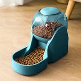 Pet Automatic Feeder Large Capacity Drinking Waterer Fountain Dog Feeding Bowls Water Bottle Puppy Drinker Automatic Dispenser