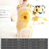 Dog physiological pants for female dog washable teddy pants changing pad menstrual pants pet diapers dog clothes