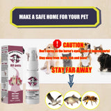 Pet Flea Lice Insect Killer Spray Pet Healthy Care Liquid Product Pet Dog Cats Anti-flea Insect Killer