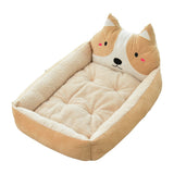 Winter Warm Nest Dog Bed Sleeping Bag Dog Cat Puppy Rectangular Sofa Bed Pet House Soft Bed Portable Pet Cat Basket Dog supplies