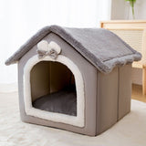 Dog Kennel Four Seasons Small Dog Winter Warm Cat Nest Dog House Dog Plush Bed Pet Supplies Dog Tent Dog House Pet Cushion