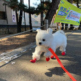 Dog Shoes Silica Gel Dog Socks Anti Slip Waterproof Rubber Dog Boots Outdoor Puppy Accessories Zapatos Perro Pet Items