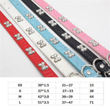 Pet Dog Supplies Alligator PU Leather Bone Retractable Dog Leash Metal Safety Clasp Pet Supplies for Small Dogs Guinzaglio Cane