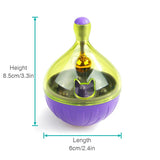 Pet Feeder Cat Toy Mouse Food Rolling Leakage Dispenser Bowl Playing Training Funny Toys For Cat Kitten Cats Toy Pet Supplies