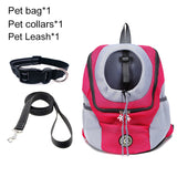 Pet Dog Carrier Bag Carrier For Dogs Backpack Out Double Shoulder Portable Travel Backpack Outdoor Dog Carrier Bag Travel Set