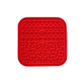 Pet Lick Silicone Mat for Dogs Pet Slow Food Plate Dog Bathing Distraction Silicone Dog Sucker Food Training Dog Feeder Supplies