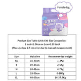 Dog Diapers Dog Physiological Pants Super Absorption Disposable Puppy Diaper Pet Training Diaper Panties Panpers De Perros