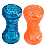 TPR Dog Chew Toy Molar Stick Squeaky Bone Sounding Bite-Resistant Pet Teeth Cleaning Toothbrush Puppy Chewing Training Toys