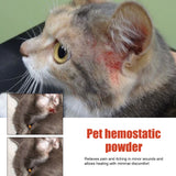 50g Styptic Powder Safe For Dogs Cats Quick Blood Stopper Pet Wound Healing Hemostatic Powder Pet Healthy Care Supplies