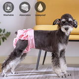 Dog/Cat Pants XS-L Dog Shorts Physiological Pants For Small Dogs Washable Female Sanitary Shorts Letter Panty For Dogs