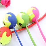 Pet Training Tool Ball Tossing Club Fluorescent Thrower Outdoor With Tennis Training For Medium Cats Dogs Pet Interactive Toys