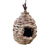11 Styles Birds Nest Bird Cage Natural Grass Egg Cage Bird House Outdoor Decorative Weaved Hanging Parrot Nest Houses