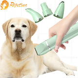 4 in 1 Pet Electric Hair Trimmer 5V USB With 4 Blades Professional Recharge Haircut For Dogs Cat Grooming Clipper Nail Grinder