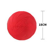 2020 Pet UFO Toys New Small Medium Large Dog Flying Discs Trainning Interactive Toy Puppy Rubber Fetch Flying Disc 15/18/22cm