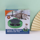 Rotating Cat Turntable Puzzle Play Board Funny Puppy Treat Toy Shadowless Mouse Pet Supplies Scratcher Accessories Products