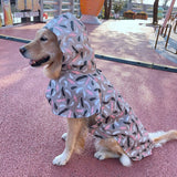S-4XL New Dog Raincoat Pet Dogs Raincape Clothes For Small Large Dogs Poncho Golden Retriever Rain Coat Waterproof Pet Clothing