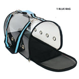 Portable Clear Bird Parrot Transport Cage Breathable Bird Carrier Travel Bag Small Pet Rabbit Guinea Pig Chinchilla Outdoor Bag