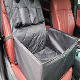 Car Seats For Dogs Detachable Puppy Booster Seats Travel Safety Car Seats Dog Bed With Soft Cushion For Car Washable And