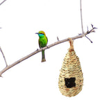 11 Styles Birds Nest Bird Cage Natural Grass Egg Cage Bird House Outdoor Decorative Weaved Hanging Parrot Nest Houses