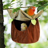 Cozy Bird Hanging Bed Soft Bed Pet Bird Bed Keep Warm Windproof Hamster Chinchilla Pet Bird Nest Bed House