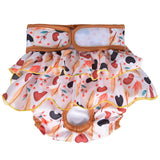 Dog/Cat Pants XS-L Dog Shorts Physiological Pants For Small Dogs Washable Female Sanitary Shorts Letter Panty For Dogs