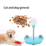 Cat Leaking Food Balls Self Playing Tumbler Toy Funny Swing Feeder Stick Kitten Puzzle Interactive Game Exercise Pet Products