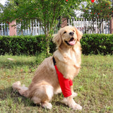 Dog Elbow Brace Protector Anti-Lick Wound Soft Breathable Pain Relief Shoulder Support Elbow Sleeves Pads for Canine Elbow
